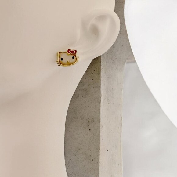 Kate Spade Hello Kitty Stud Earrings - Picture 3 of 4